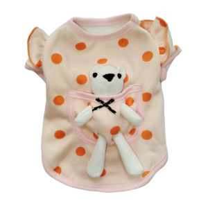Camiseta con peluche