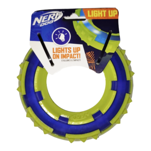 Aro Nerf Dog juguete para perro enciende al impacto